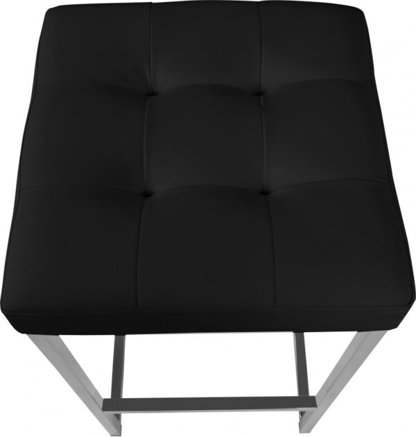 Nicola Vegan Leather Upholstered Counter Stool