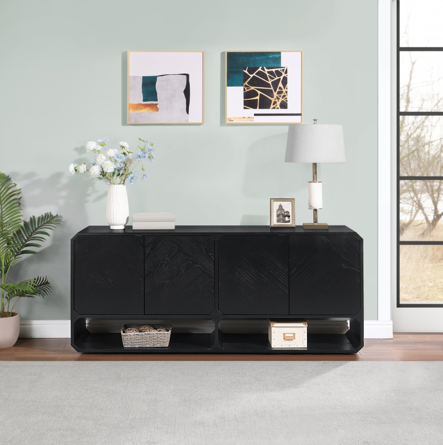 Parker Solid Wood And Ash Veneer Sideboard / Buffet