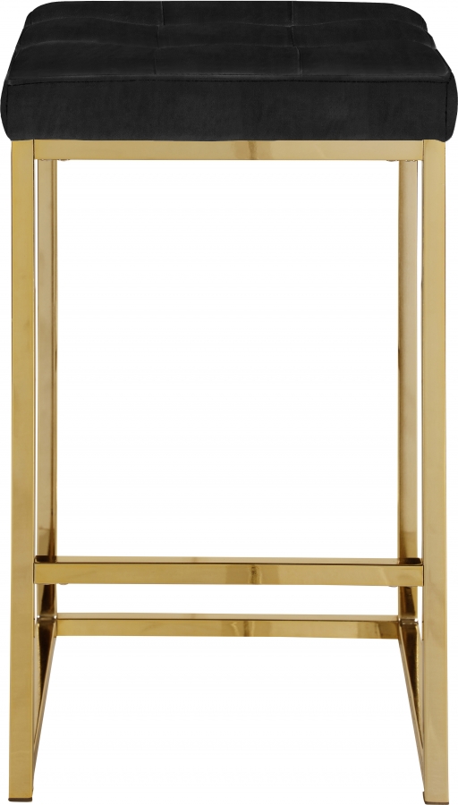 Nicola Velvet Upholstered Counter Stool