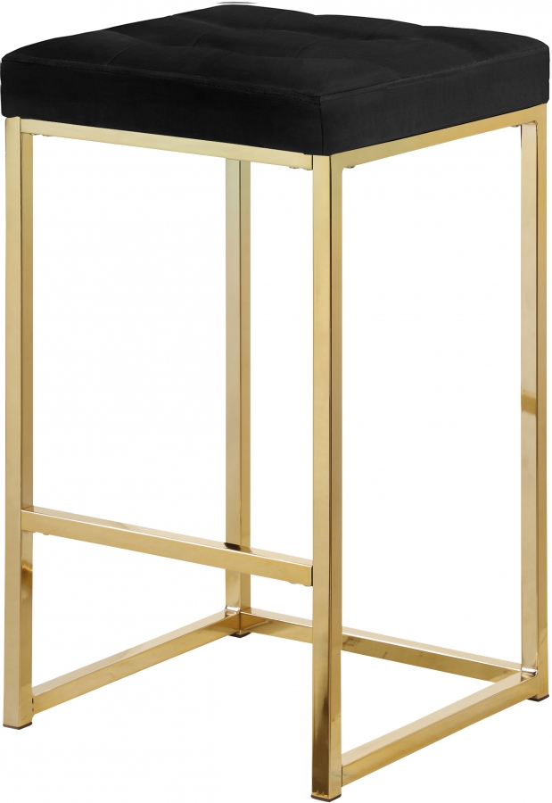 Nicola Velvet Upholstered Counter Stool