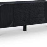 Casablanca Solid Wood And Oak Veneer Sideboard / Buffet