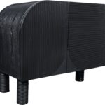 Casablanca Solid Wood And Oak Veneer Sideboard / Buffet