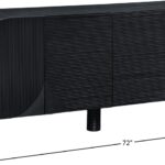Casablanca Solid Wood And Oak Veneer Sideboard / Buffet