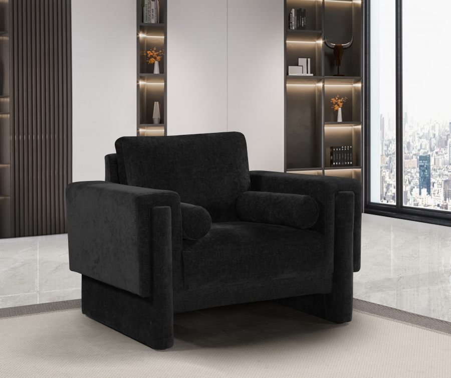Madeline Chenille Fabric Upholstered Living Room Chair