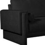 Madeline Chenille Fabric Upholstered Living Room Chair