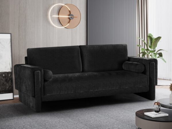 Madeline 89" Chenille Fabric Upholstered Sofa