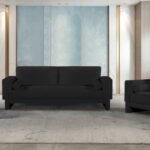 Madeline 89" Chenille Fabric Upholstered Sofa