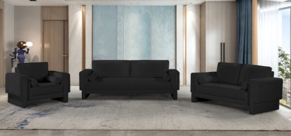 Madeline 89" Chenille Fabric Upholstered Sofa