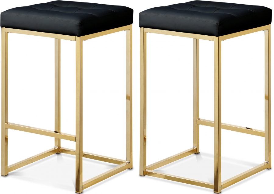 Nicola Vegan Leather Upholstered Counter Stool