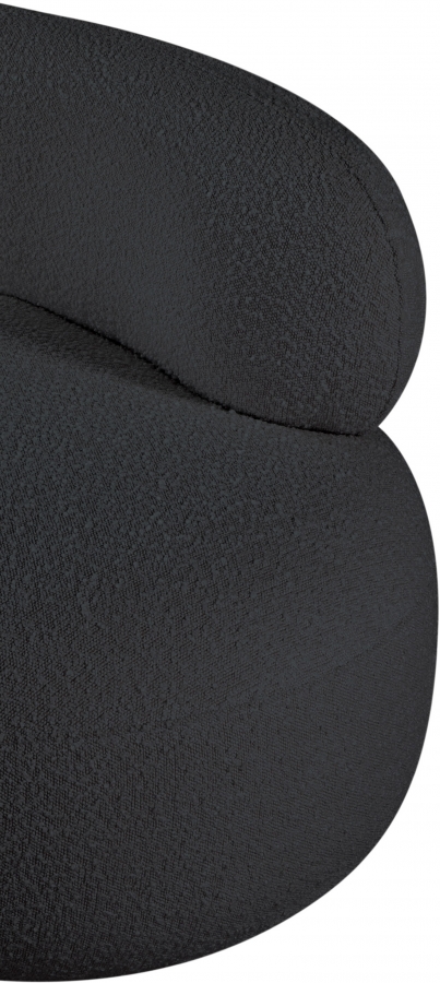 Venti Boucle Fabric Upholstered Living Room Chair