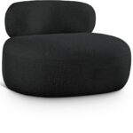 Venti Boucle Fabric Upholstered Living Room Chair