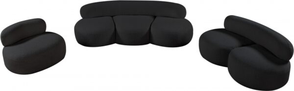 Venti Boucle Fabric Upholstered Living Room Chair