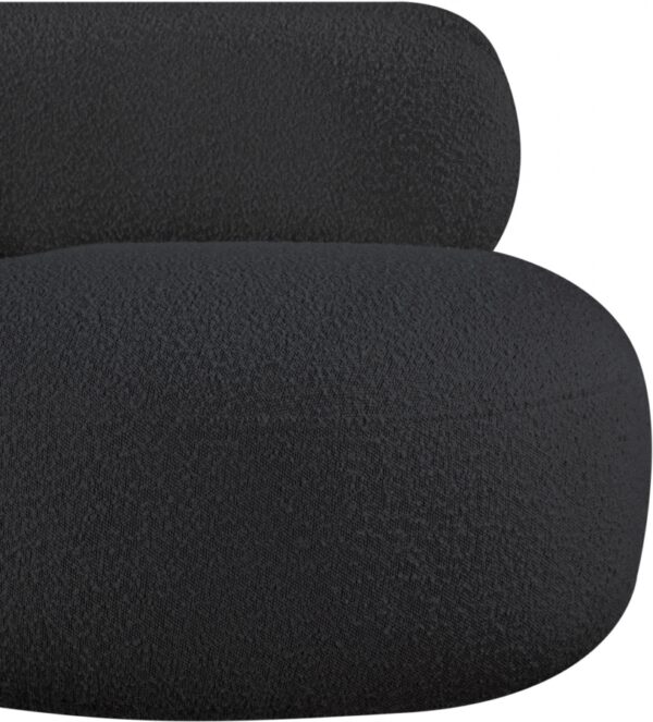 Venti Boucle Fabric Upholstered Living Room Chair