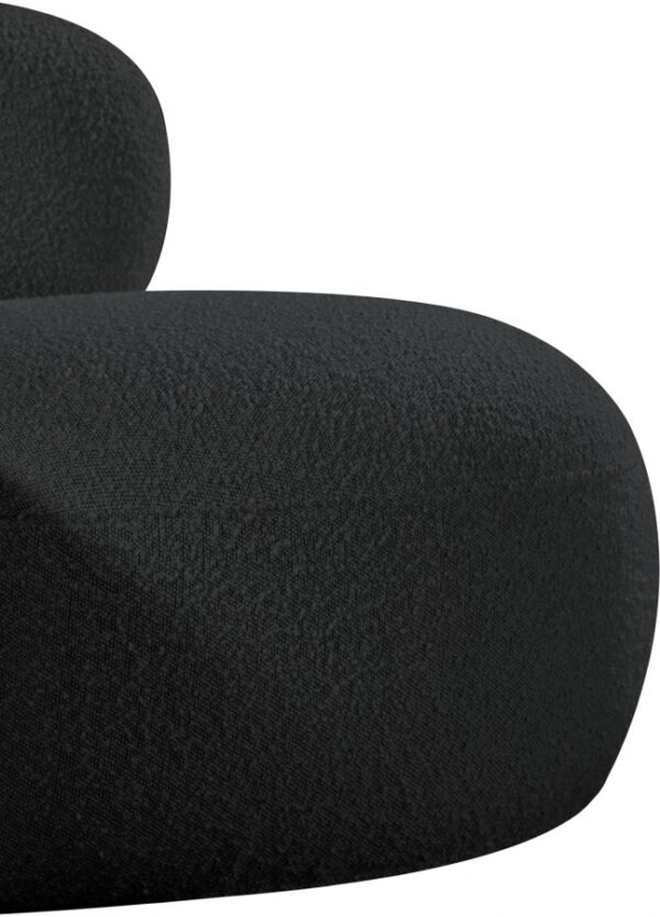 Venti Boucle Fabric Upholstered Living Room Chair