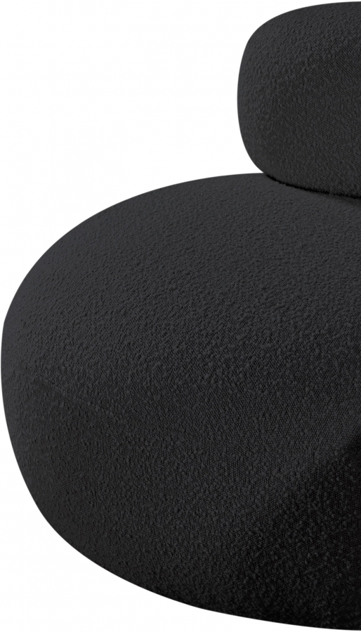 Venti Boucle Fabric Upholstered Living Room Chair