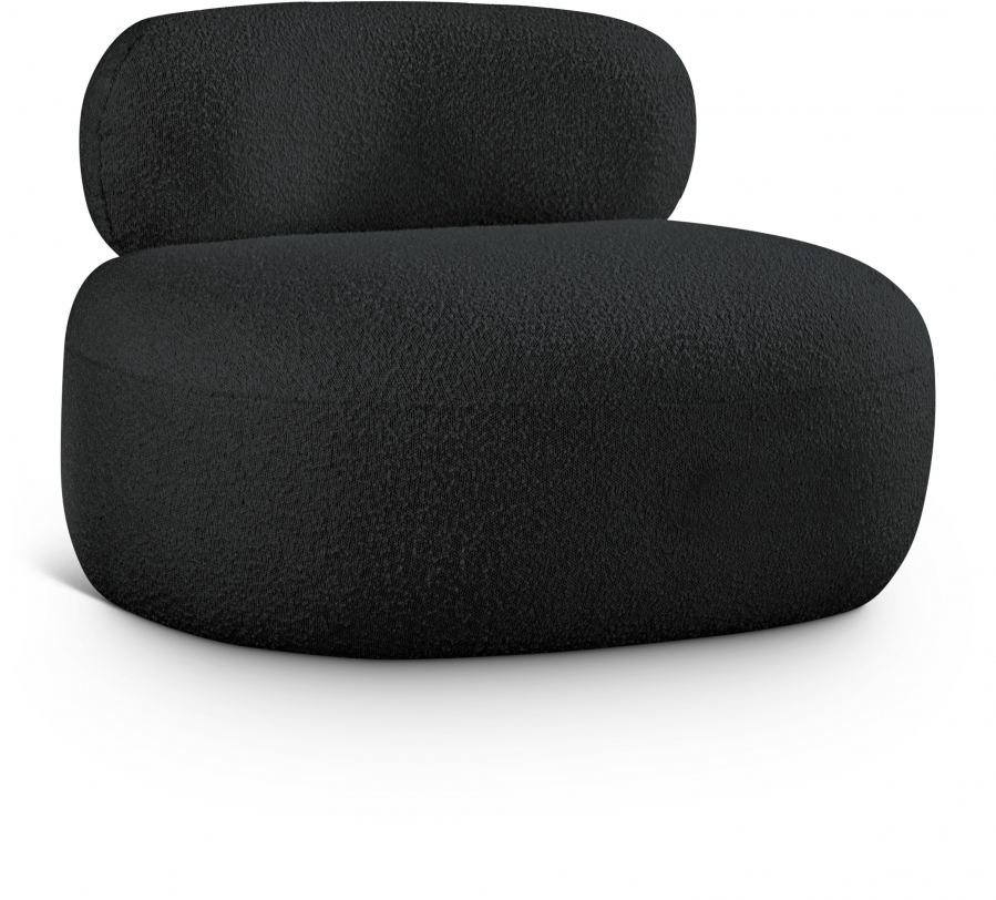 Venti Boucle Fabric Upholstered Living Room Chair