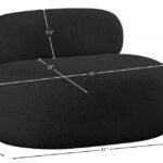 Venti Boucle Fabric Upholstered Living Room Chair