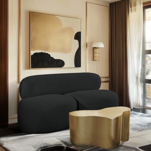 Venti 65" Boucle Fabric Upholstered Loveseat