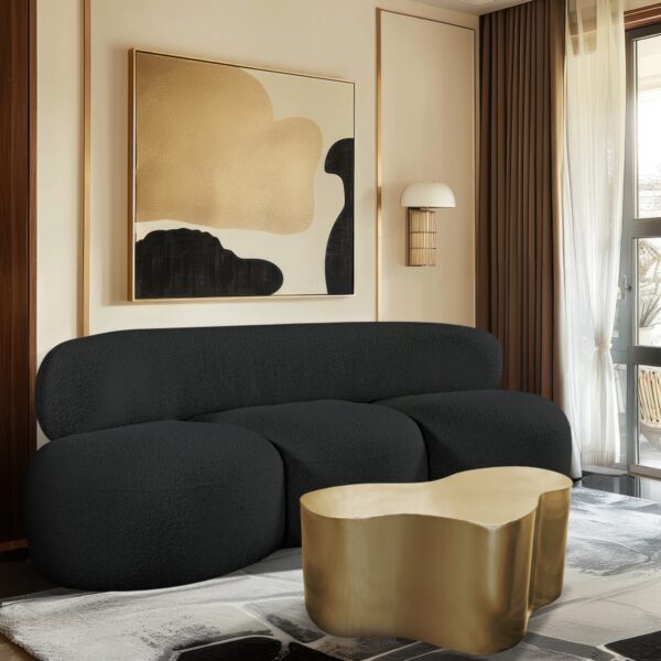 Venti 88.5" Boucle Fabric Upholstered Sofa