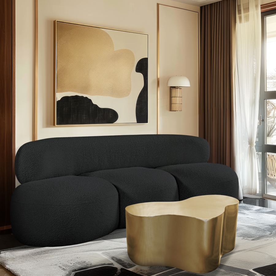 Venti 88.5" Boucle Fabric Upholstered Sofa