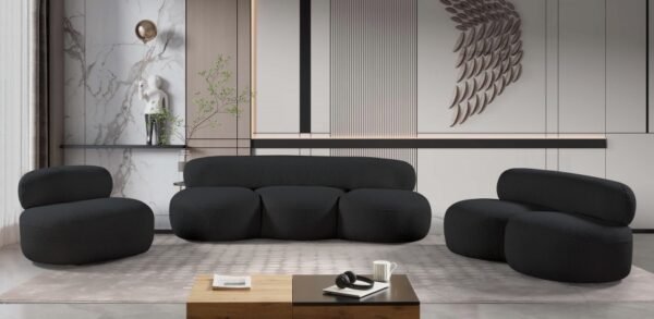 Venti 88.5" Boucle Fabric Upholstered Sofa