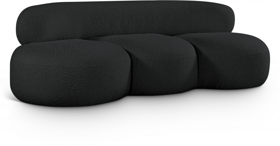 Venti 88.5" Boucle Fabric Upholstered Sofa