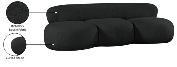 Venti 88.5" Boucle Fabric Upholstered Sofa