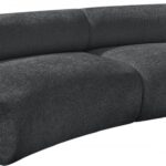 Bale 202" Chenille Fabric Upholstered 10 pc. Modular Sectional