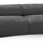 Bale 108" Chenille Fabric Upholstered 2 pc. Modular Sectional
