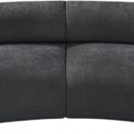 Bale 108" Chenille Fabric Upholstered 2 pc. Modular Sectional