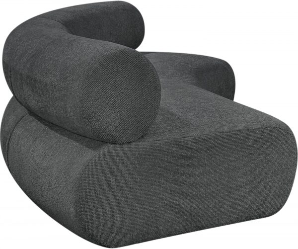 Bale 108" Chenille Fabric Upholstered 2 pc. Modular Sectional