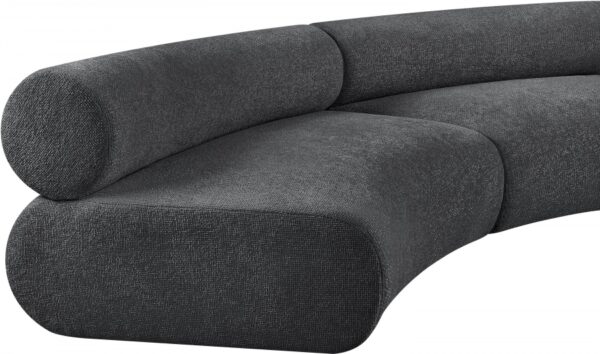 Bale 108" Chenille Fabric Upholstered 2 pc. Modular Sectional