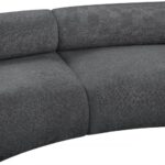 Bale 108" Chenille Fabric Upholstered 2 pc. Modular Sectional