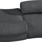 Bale 108" Chenille Fabric Upholstered 2 pc. Modular Sectional