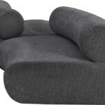 Bale 108" Chenille Fabric Upholstered 2 pc. Modular Sectional