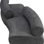 Bale 108" Chenille Fabric Upholstered 2 pc. Modular Sectional