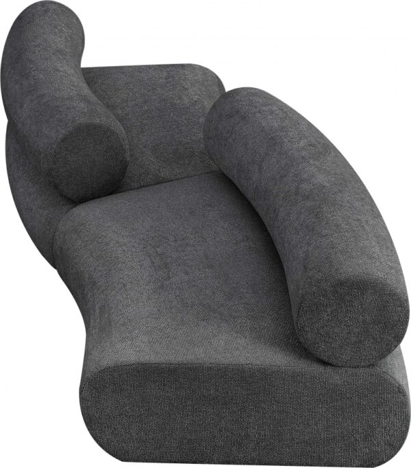 Bale 108" Chenille Fabric Upholstered 2 pc. Modular Sectional