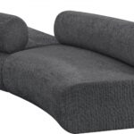 Bale 108" Chenille Fabric Upholstered 2 pc. Modular Sectional