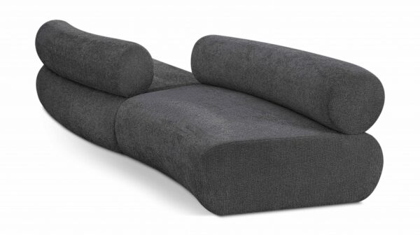 Bale 108" Chenille Fabric Upholstered 2 pc. Modular Sectional