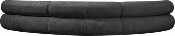 Bale 152" Chenille Fabric Upholstered 3 pc. Modular Sectional