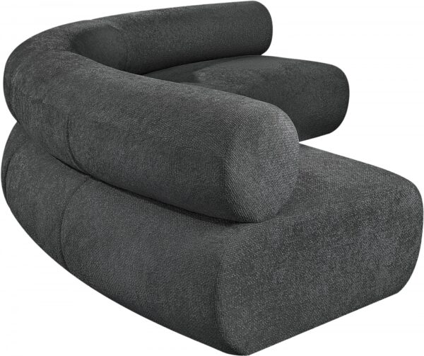 Bale 152" Chenille Fabric Upholstered 3 pc. Modular Sectional