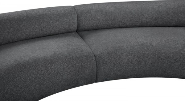 Bale 152" Chenille Fabric Upholstered 3 pc. Modular Sectional