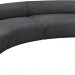 Bale 183" Chenille Fabric Upholstered 4 pc. Modular Sectional