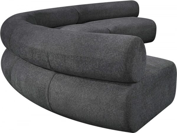 Bale 183" Chenille Fabric Upholstered 4 pc. Modular Sectional