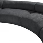 Bale 183" Chenille Fabric Upholstered 4 pc. Modular Sectional