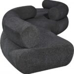 Bale 202" Chenille Fabric Upholstered 4 pc. Modular Sectional