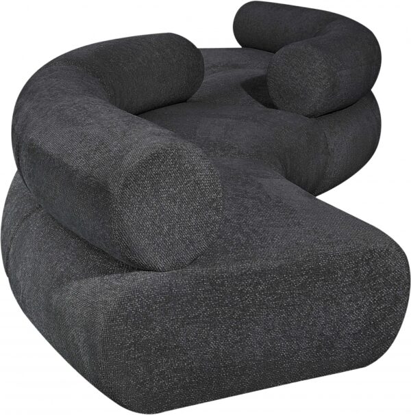 Bale 202" Chenille Fabric Upholstered 4 pc. Modular Sectional