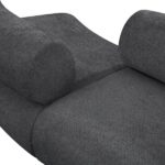 Bale 202" Chenille Fabric Upholstered 4 pc. Modular Sectional