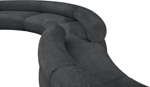 Bale 202" Chenille Fabric Upholstered 4 pc. Modular Sectional