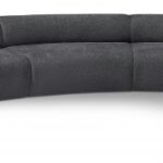 Bale 202" Chenille Fabric Upholstered 5 pc. Modular Sectional